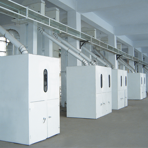 玻璃溜管、風(fēng)網(wǎng)和下料倉(cāng)制作安裝